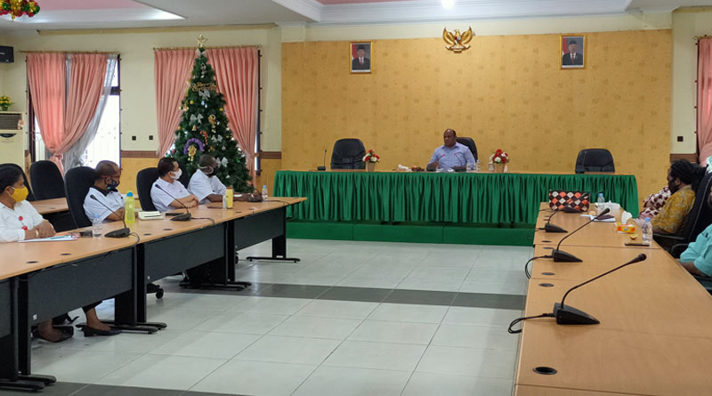 Rapat Kerja dengan Komisi A, Bawaslu Kota Jayapura Sepakati 5 Point