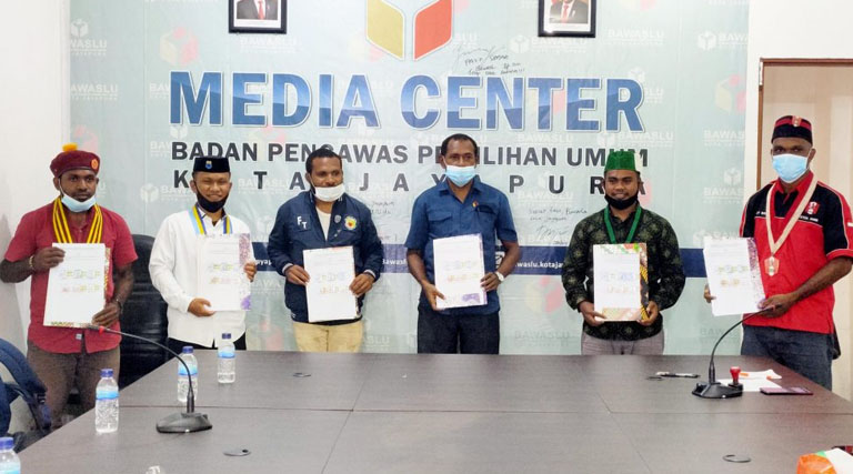 Bawaslu Kota Jayapura dan Kelompok Cipayung Sepakati Kerja Sama
