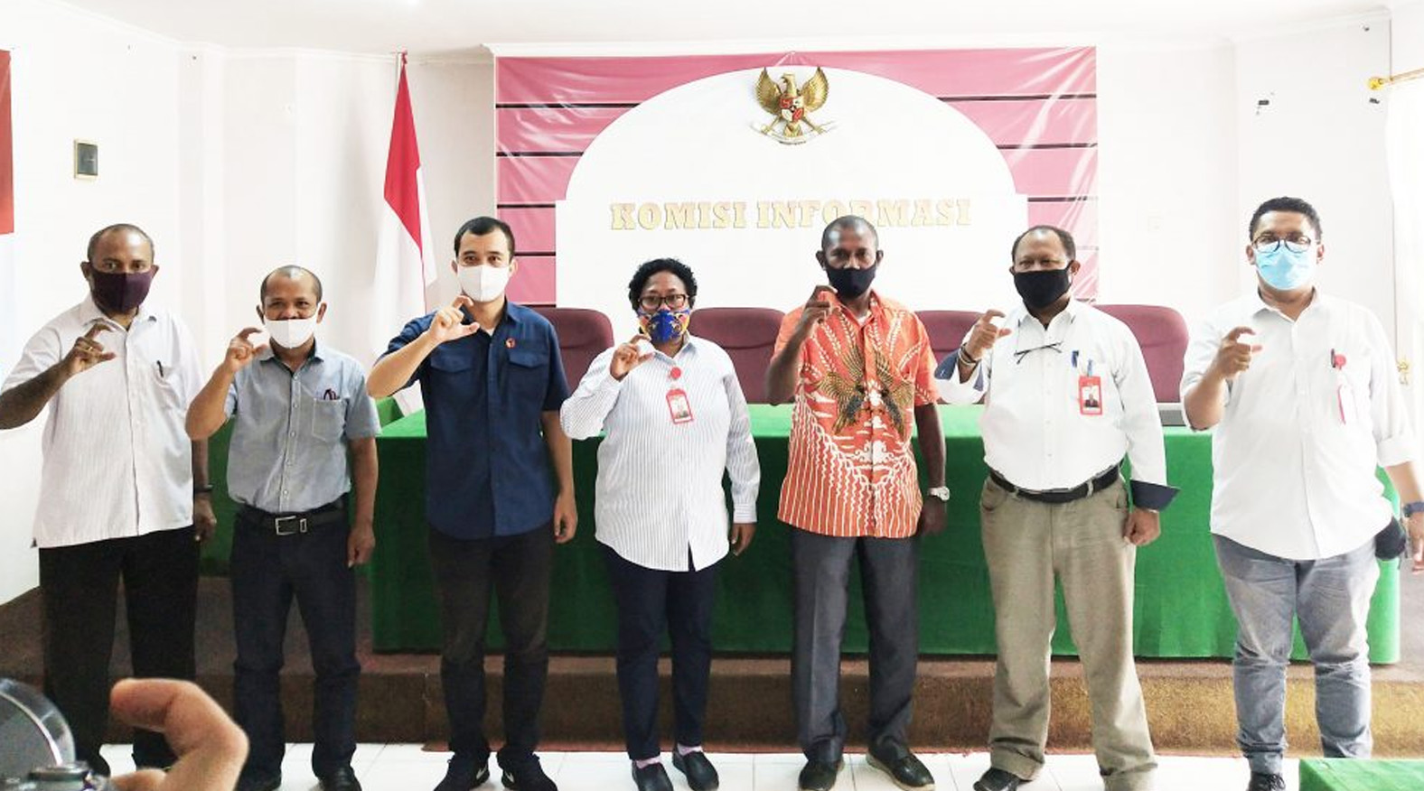 Wujudkan Lembaga Informatif, Bawaslu Kota Jayapura Temui KI Papua