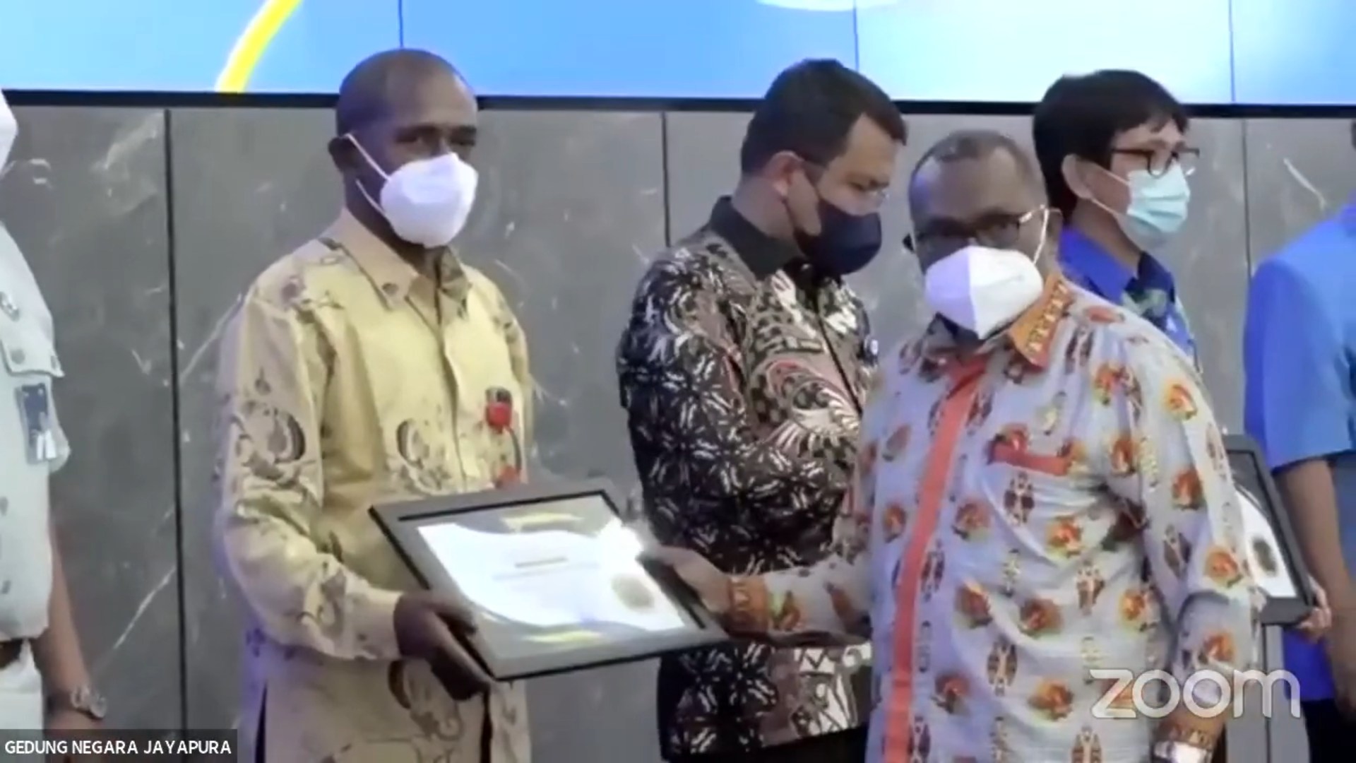 Bawaslu Kota Jayapura Raih Penganugerahan Keterbukaan Informasi Publik