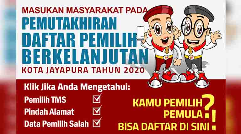 Dukung Pemutakhiran Pemilih, Bawaslu Kota Jayapura Luncurkan Aplikasi