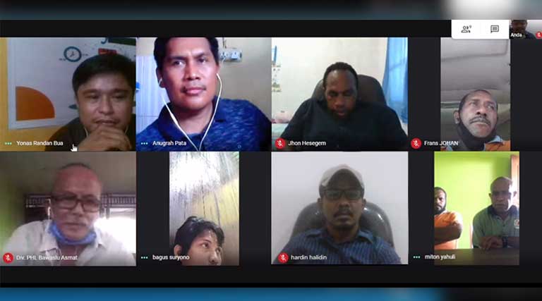 Bawaslu Kota Jayapura Ikut Rapat Koordinasi Wilayah VI Bawaslu Papua