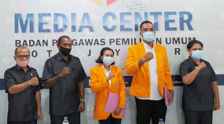 Lepas Mahasiswa Magang USTJ, Bawaslu Kota Jayapura: Semoga Bermanfaat
