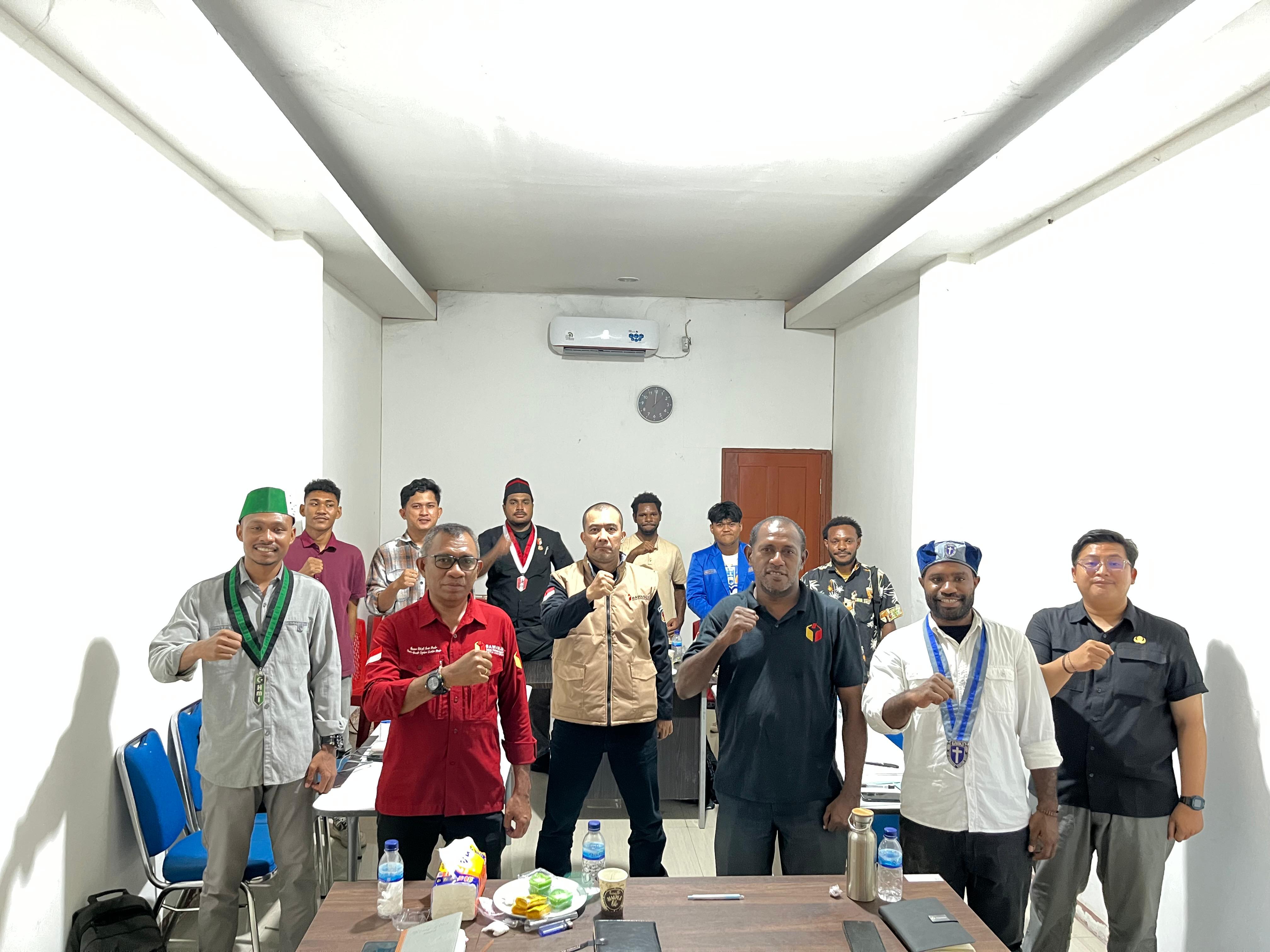 Konsolidasi Demokrasi Bersama OKP Cipayung Kota Jayapura