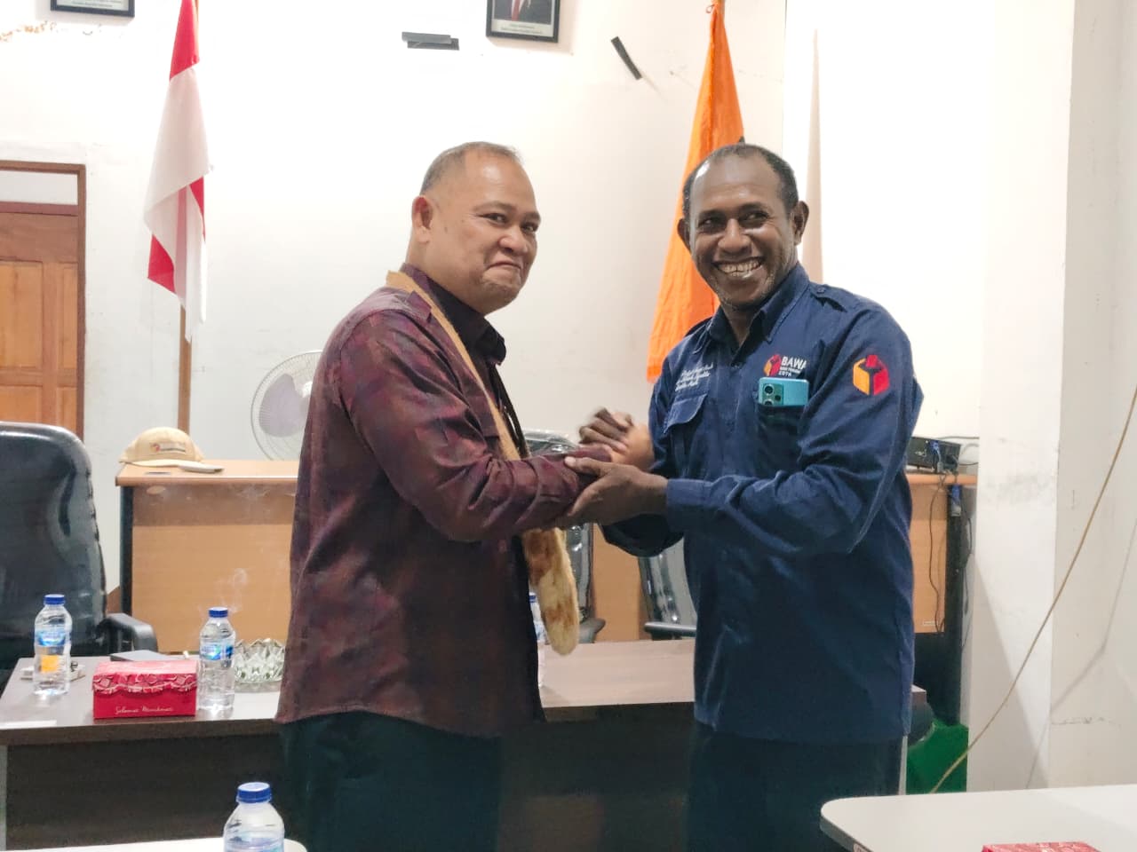 Totok Hariyono melakukan supervisi konsolidasi demokrasi di Bawaslu Kota Jayapura, Rabu (20/5/2026).