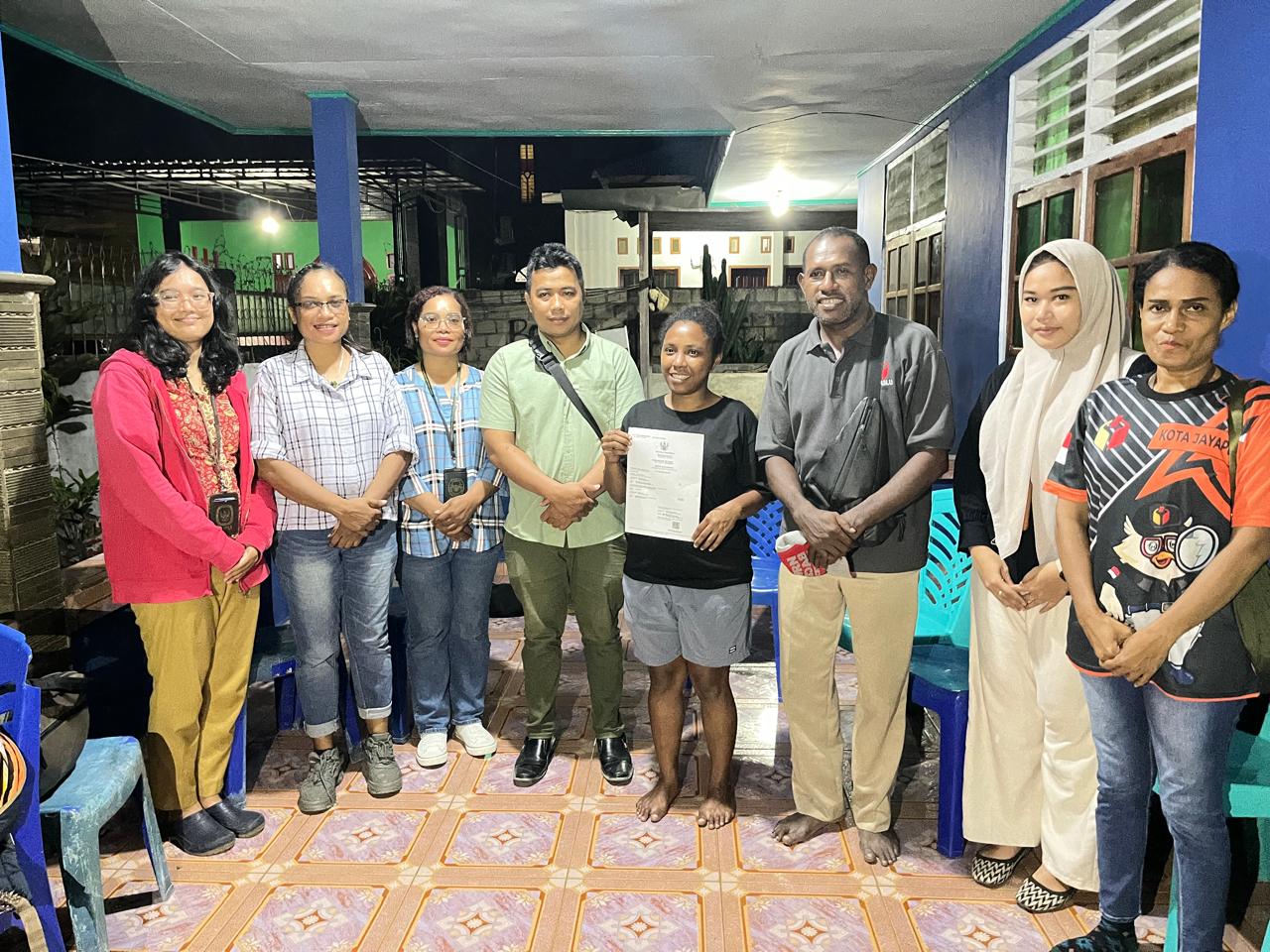 Bawaslu Kota Jayapura bersama KPU Kota Jayapura melakukan Coktas data pemilih meninggal dunia dalam rangka PDPB Triwulan III Tahun 2026.