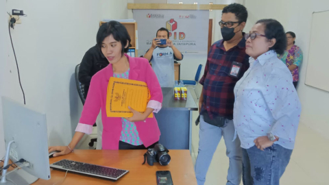 Lakukan Visitasi ke PPID, Komisi Informasi Apresiasi Bawaslu Kota Jayapura