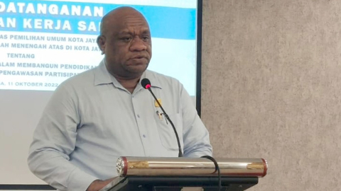 Komisi A DPRD Kota Jayapura Apresiasi Kerja Sama Bawaslu – 9 SMA di Kota Jayapura