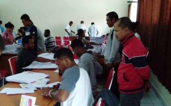 Bawaslu: KPU Kota Jayapura Mulai Lakukan Pelipatan Kertas Suara