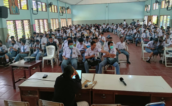 Pemilihan Ketua OSIS SMA YPPK Teruna Bhakti, Bawaslu Kota Jayapura Beri Penguatan Demokrasi