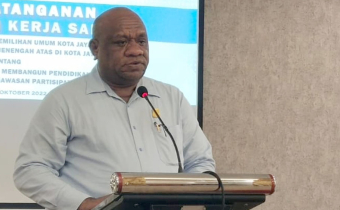Komisi A DPRD Kota Jayapura Apresiasi Kerja Sama Bawaslu – 9 SMA di Kota Jayapura