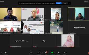 Hadapi Pemilu 2024, Bawaslu Kota Jayapura dan Bawaslu Halmahera Tengah Berbagi Pengalaman