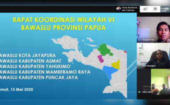 Rapat Koordinasi Wilayah VI Bawaslu Papua Hasilkan Tiga Rencana Strategis
