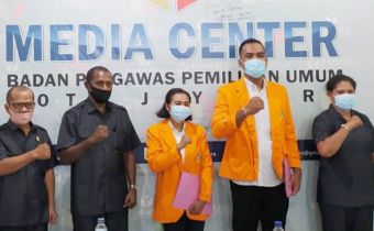 Lepas Mahasiswa Magang USTJ, Bawaslu Kota Jayapura: Semoga Bermanfaat