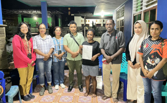 Bawaslu Kota Jayapura bersama KPU Kota Jayapura melakukan Coktas data pemilih meninggal dunia dalam rangka PDPB Triwulan III Tahun 2026.
